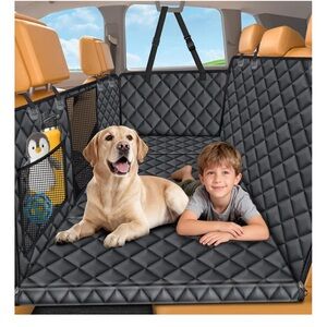 Black Quilted Dog Travel Carrier